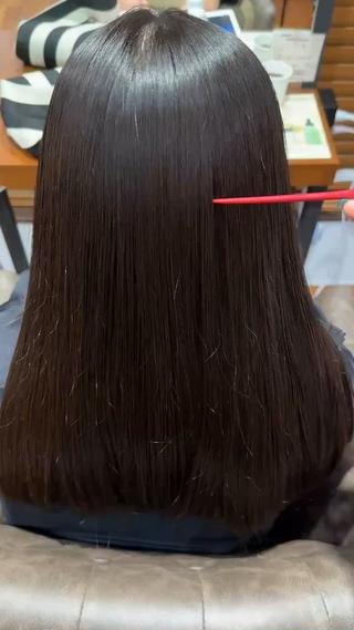 セミロング いくみ/豊橋 /艶カラー/髪質改善のヘアスタイル