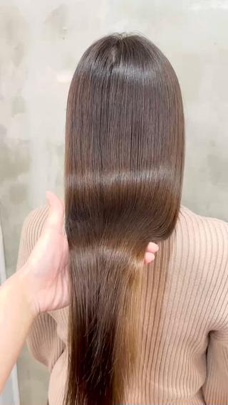 ロング カラー 美容室eTONe仙台駅前所属・Rika 艶髪‎カラー🤍のヘアスタイル