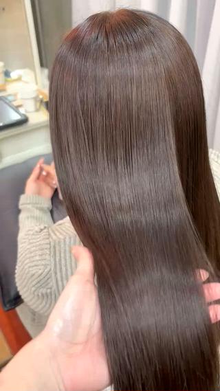 ロング カラー 美容室eTONe仙台駅前所属・艶髪‎カラー🤍 RIKAのヘアスタイル