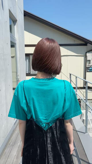 ショート カラー 村田 りょうやのヘアスタイル