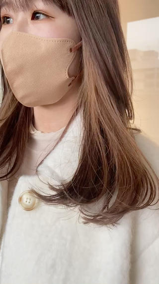 セミロング カラー 村田 りょうやのヘアスタイル