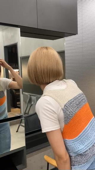 ショート カラー 村田 りょうやのヘアスタイル