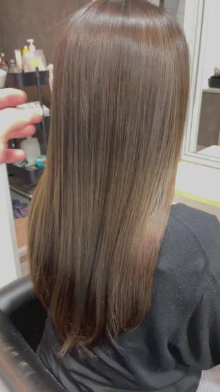 髪質改善のなめらかな仕上がり

施術時間はカラーもして2時間 