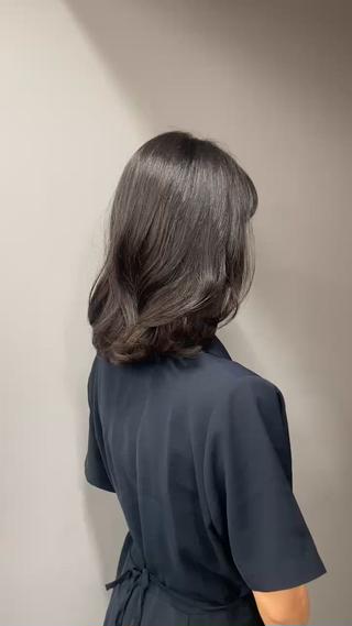 ミディアム パーマ TONI&GUY EBISU所属・🩶Nemoto Saki🩶のヘアスタイル