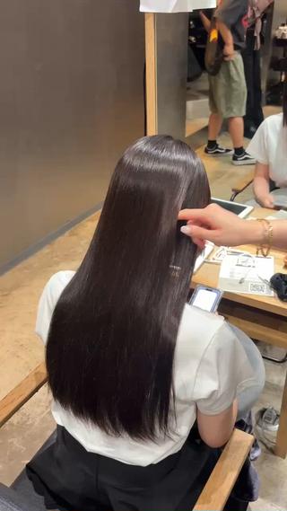 ロング パーマ Inity心斎橋/ クルミのヘアスタイル