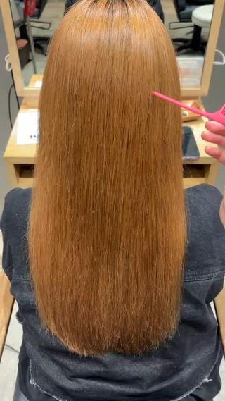 ロング カラー Inity心斎橋/ クルミのヘアスタイル