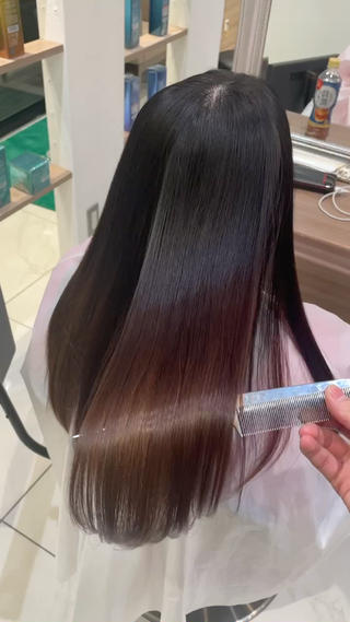 セミロング Armony青山店 松原大斗のヘアスタイル