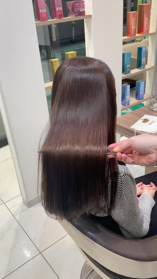 セミロング Armony青山店 松原大斗のヘアスタイル