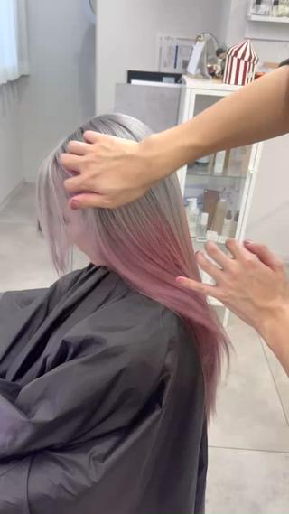 ホワイトシルバー×ピンクルーツ 