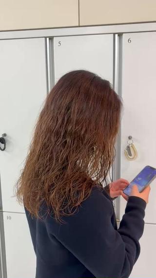 色味とpermがマッチ 