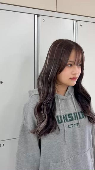 ロング CREA渋沢 モデル募集🌺アイナのヘアスタイル