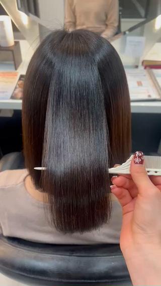 ミディアム パーマ 韓国風顔まわり/ベー ジュ/マツエク♡美咲のマツエク・マツパデザイン