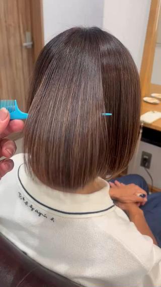 【髪質改善】パヤパヤ毛、広がりをしっかり押さえて潤いと、ツヤを最大限に引き出します 