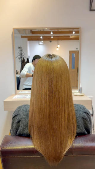 ブリーチ毛酸熱トリートメント 