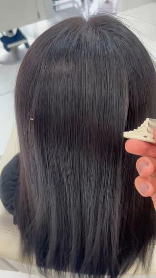 髪質改善ストレート 