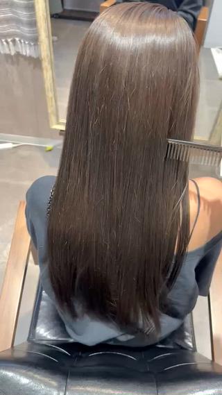 髪質改善カラー 