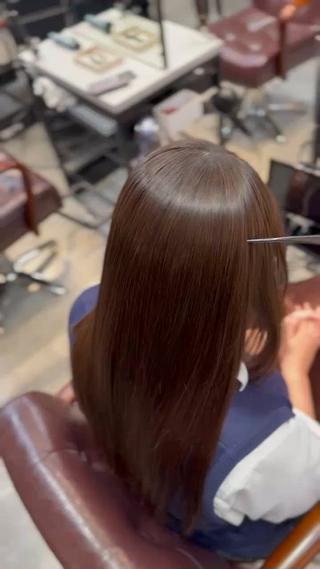 ロング カラー 韓国レイヤー×ツヤ髪 /TAICHI🤍のヘアスタイル