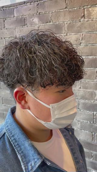 波巻スパイラルパーマ。 