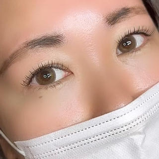 マツエク(まつ毛エクステ)フラットラッシュ
120本Cカール 10.9.8mm