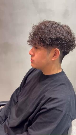 カラー パーマ メンズ fifth神宮前 HIN★T★のヘアスタイル