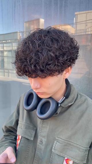 パーマ メンズ fifth PARK所属・fifth PARK HIN★T★のヘアスタイル