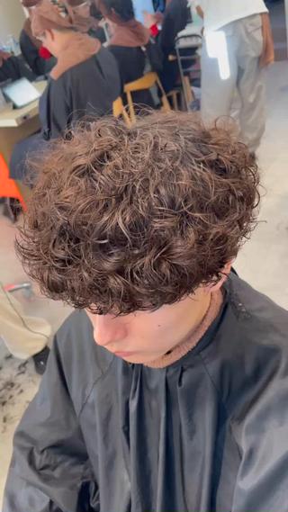 パーマ メンズ fifth神宮前 HIN★T★のヘアスタイル