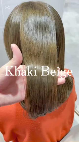 ロング カラー Ms.CHARM所属・透明感カラー🌿 グレージュ🐺陽介のヘアスタイル