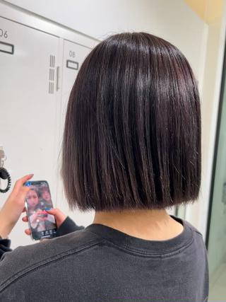 ミディアム 【縮毛矯正/レディー スカット】美涼🎀のヘアスタイル