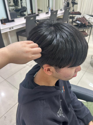 ショート パーマ 【縮毛矯正/レディー スカット】美涼🎀のヘアスタイル