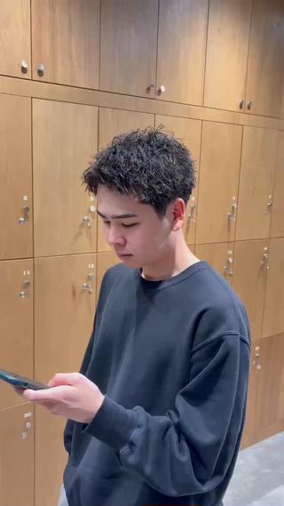 パーマ メンズ is by fifth所属・fifth 清水睦月のヘアスタイル