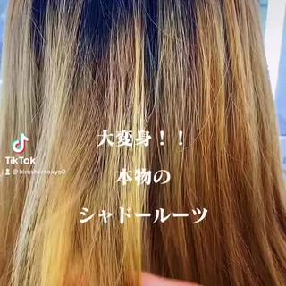 セミロング Avalon所属・Hiroshi ヒロシのヘアスタイル