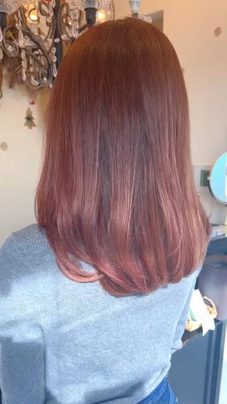 ミディアム カラー 高槻/LOREM/ Akiraのヘアスタイル