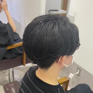 ショート パーマ メンズ 永野 正芳のヘアスタイル