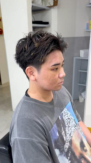 ショート メンズ 永野 正芳のヘアスタイル