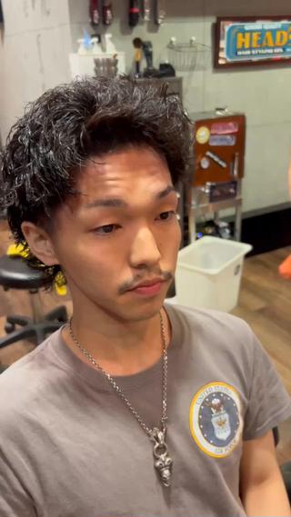 パーマ メンズ hair salon 爽  下北沢店所属・💈きかわ あさひ💈のヘアスタイル