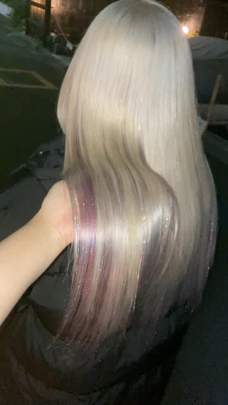 ロング ✨最安値✨エクステ カラー🌼つきな🌼のヘアスタイル