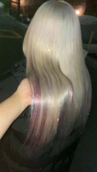 ロング ✨最安値✨エクステ カラー🌼つきな🌼のヘアスタイル