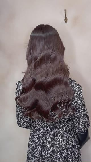 ロング カラー 泉 堅也のヘアスタイル