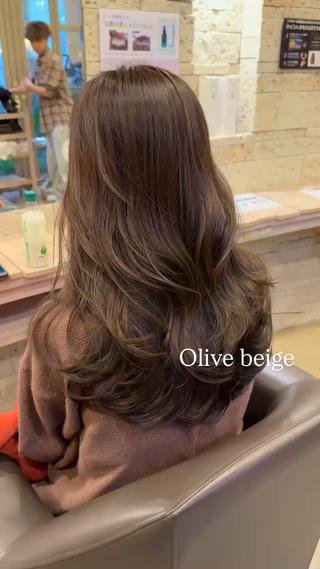 オリーブベージュ
赤味を消してくれるので色落ちがオレンジになりやすい
方におすすめのカラーです

#オリーブベージュ #オリーブカラー #くすみベージュ #くすみカラー #髪質改善カラー #髪質改善 