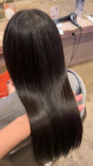 ロング パーマ/艶カラー/ 髪質改善/伊藤愛麻のヘアスタイル