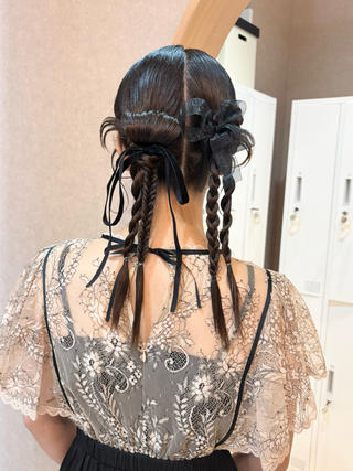 ヘアアレンジ 似合わせ/ベージュ /レイヤー/りほ🤍のヘアスタイル