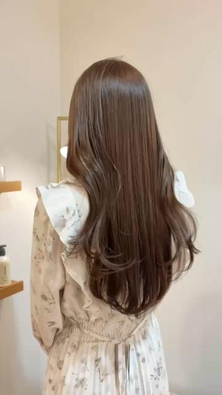 ロング 似合わせ/ベージュ /レイヤー/りほ🤍のヘアスタイル