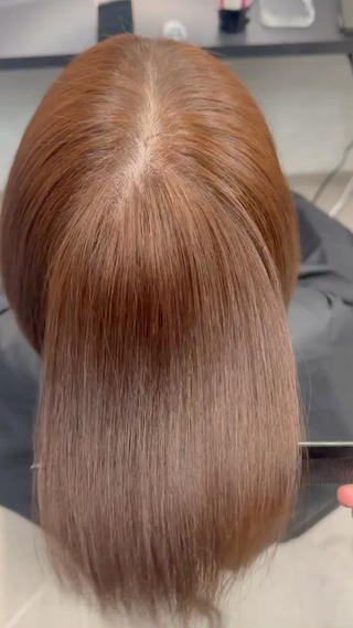 ショート XYZ所属・縮毛矯正/髪質改善 韓国風/MIKIYAのヘアスタイル