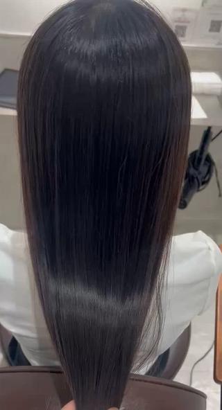 縮毛矯正で綺麗な仕上がりへ 