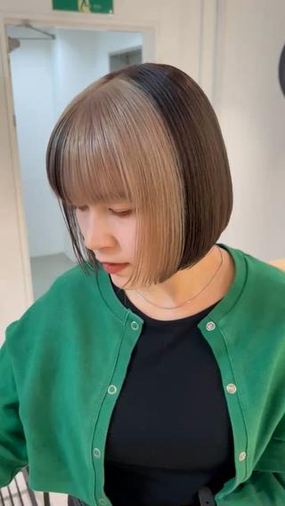 ショート カラー Loom.所属・村上雅人 ナチュラルモードのヘアスタイル