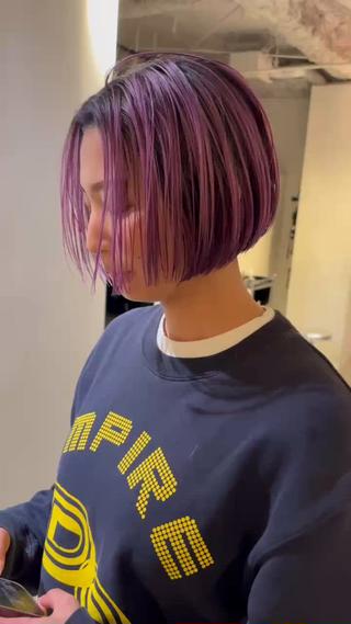 ショート カラー Loom.所属・村上雅人 ナチュラルモードのヘアスタイル