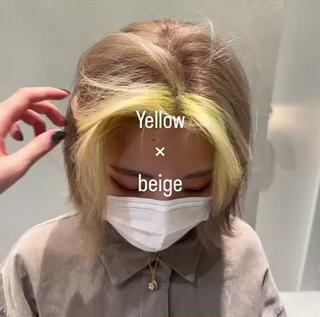 yellow×beige 