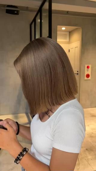 ミディアム カラー elima 調布所属・ちせ/ 透明感カラー /調布˚ 🦢₊✧のヘアスタイル