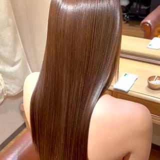 ロング メテオストレート✨ 山口一人のヘアスタイル