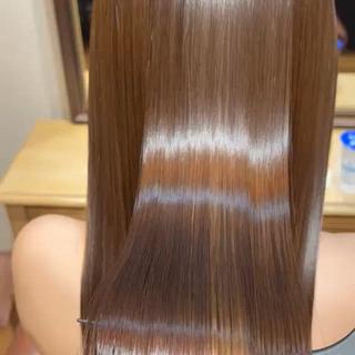 ロング メテオストレート✨ 山口一人のヘアスタイル